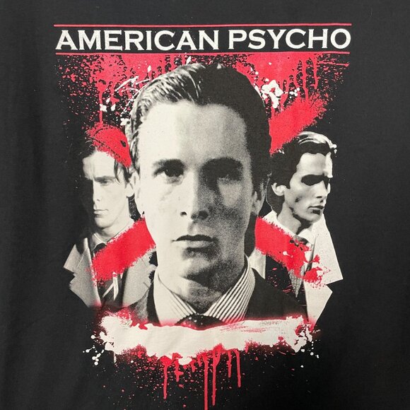 American Psycho Movie Promo T-shirt size Large - Picture 3 of 4